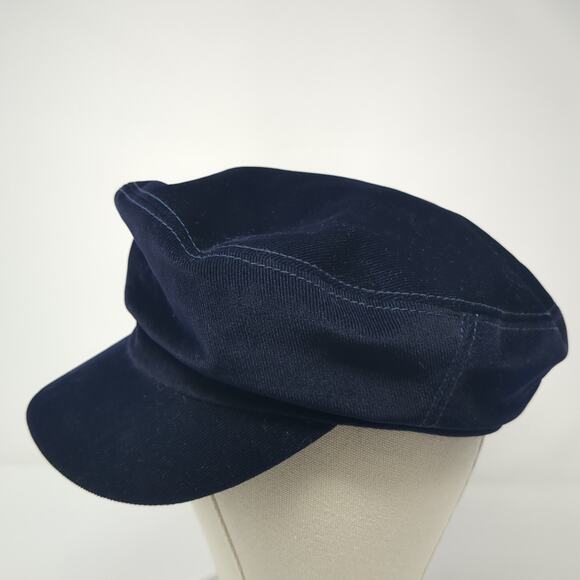 Niko And... Beret Hat Cap Blue Blank NK17AK03st 7646240 Lined - Picture 3 of 9